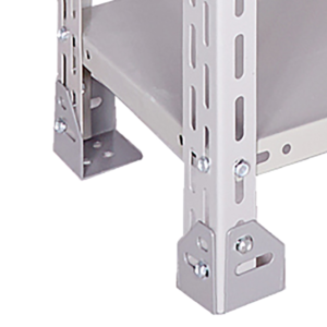 SAPATA DE AÇO SIMPLES PARA ESTANTES