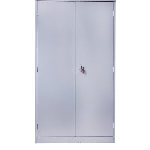 Armário de Aço PA120 com 02 Portas de Abrir com Maçaneta em "CHAPA 24".