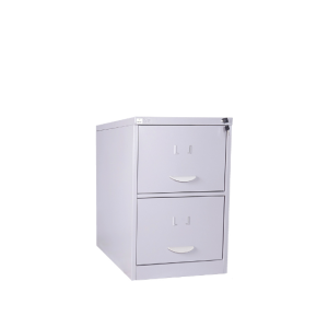 Arquivo em Aço com 02 Gavetas e Puxador Econômico em "CHAPA 26".