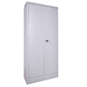 Armario de Aço PA90 com 02 Portas de Abrir e Maçaneta em "CHAPA 24".